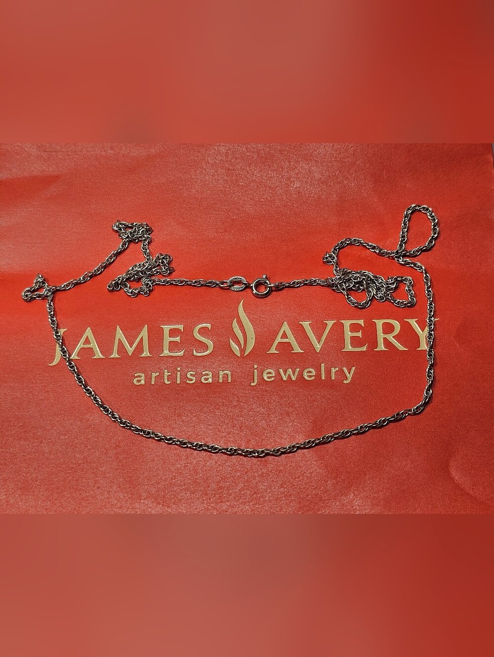 James Avery Sterling Chain